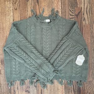 Altar’d State Cropped Sweater, brand new with tags